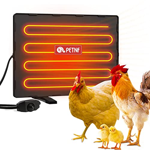 Chicken Coop Heater 140 Watts Radiant Energy Efficient Design Safer Than Brooder Lamps