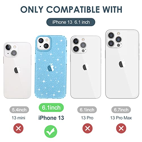 Slim Case for iPhone 13 Soft Liquid Silicone Gel Rubber Bumper, Anti-Scratch Microfiber Lining