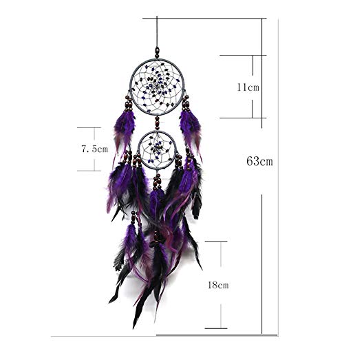 Elegant Handmade Feather Dreamcatcher