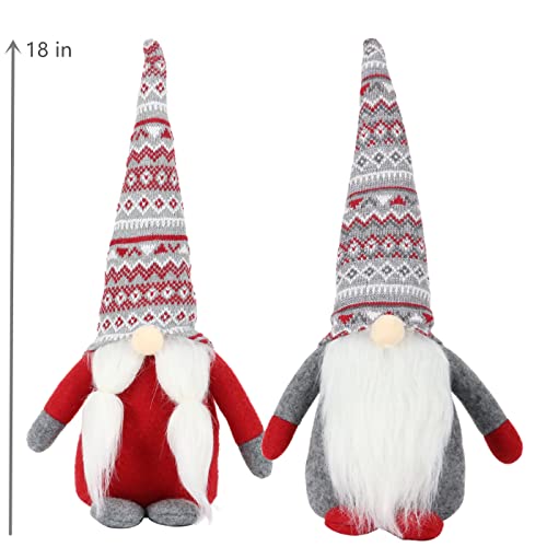 2 Pack Christmas Gnomes Decoration