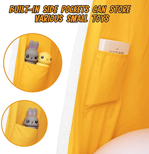 Hanging Hammock Chair with Inflatable Pillow- Max 176 LBs