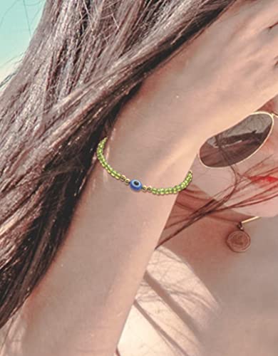 Beaded Evil Eye Bracelets for Women