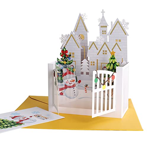 3D Pop Up Christmas Gift Cards