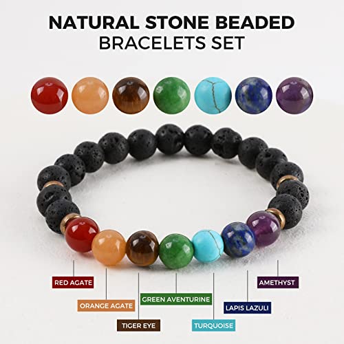 Bohemian Charm  Stone Beaded Bracelet for Women