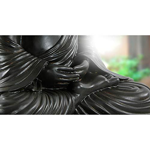 17" Japanese Sitting Buddha Statue