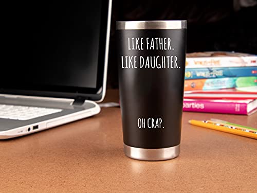 20oz Coffee Travel Tumbler/Mug - Funny Gift Idea for Dad for Fathers Day