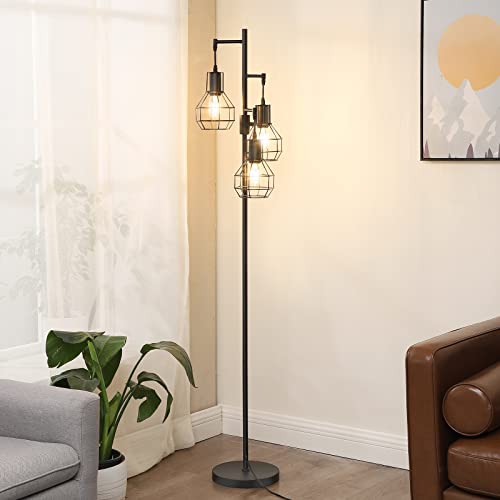 Standing Lamp w/ 3 Adjustable Heads