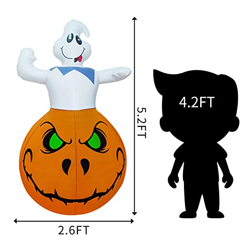 6 FT Halloween Inflatables Outdoor Decorations