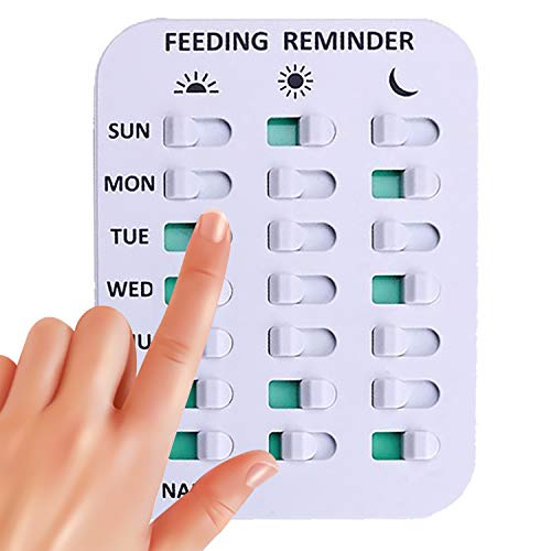 Pet Feeding Reminder w/ Magnetic OR Double Sided Adhesive