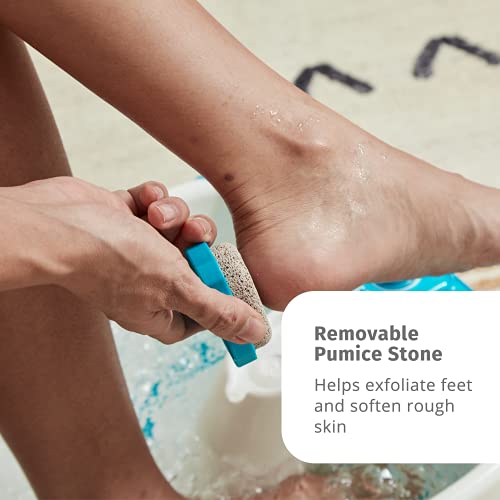 Bubble Mate Foot Spa, Toe Touch Controlled Foot Bath w/ Invigorating Bubbles & Splash Proof