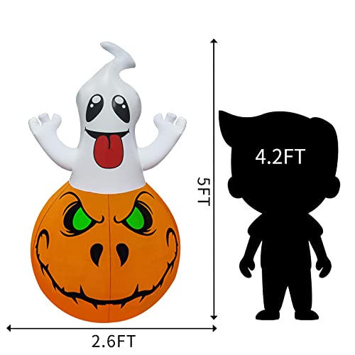 6 FT Halloween Inflatables Outdoor Decorations