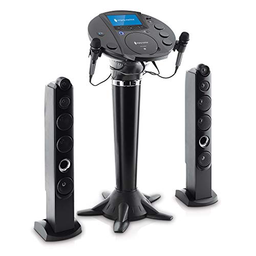 Singing Machine  Bluetooth Karaoke Pedestal, Karaoke Machine w/ Speakers