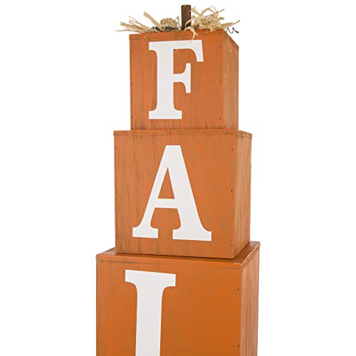 Wooden Double-Sided Wording Christmas & Fall Decorations