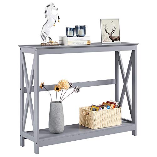 2 Tier Table Console for Entryway