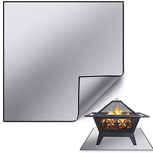 Square Fire Pit Mat for 40x40 Inch