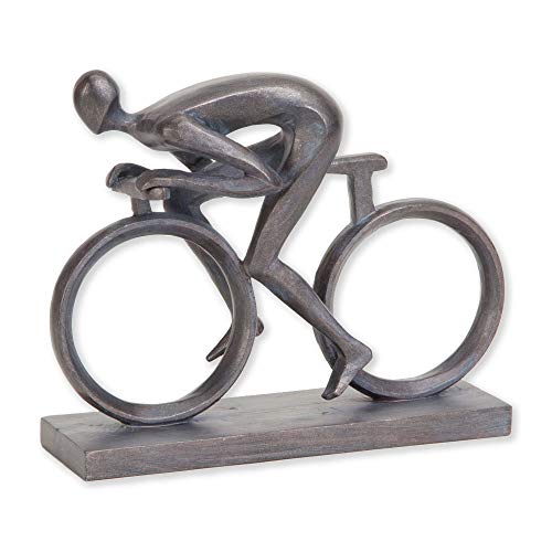 Elegant 6-3/4" Bicycle Statue - Impressive Home Décor Sculpture