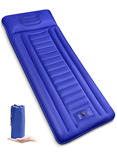 Sleeping Pad, 5.5'' Thick Self-Inflating for Camping Sleeping Gear