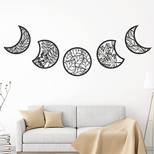 5 Pieces Moon Phases Decoration