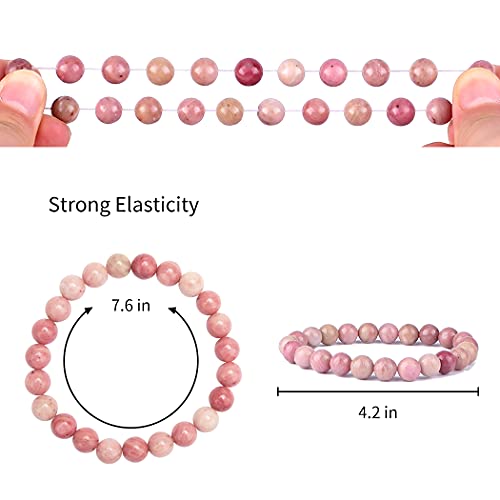 Beaded Bracelets for Men/Women Set Healing Crystal Bead  Bracelets