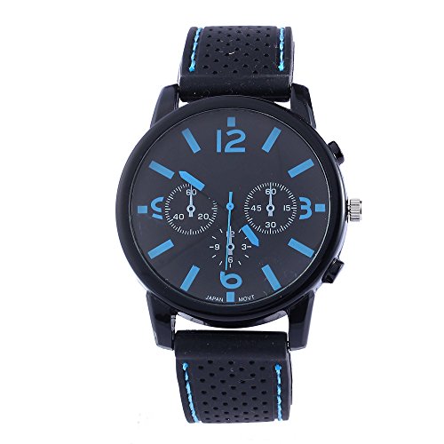 8 Assorted Men's Sports Silicon  Wrist Watches