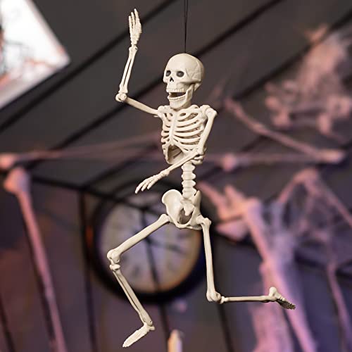 Full Body Posable Joints Skeletons 5 Packs for Halloween Decoration