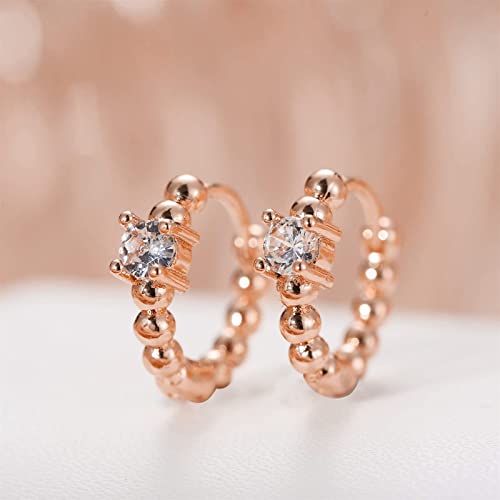 5 Pairs Huggies Hoop Earrings Set for Women