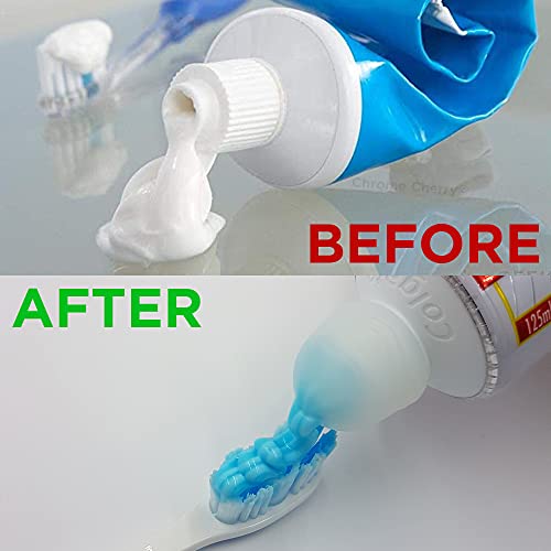 3-Pack Self-Closing Toothpaste Caps