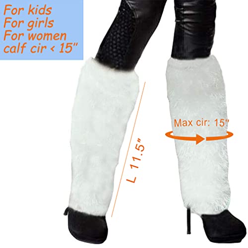 LED Flashing Furry Arm Leg Warmer