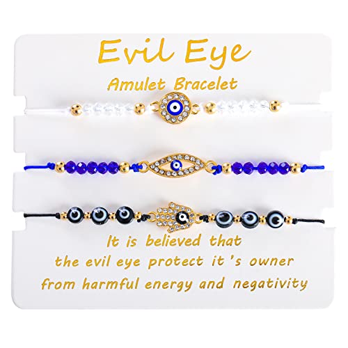 Evil Eye Bracelets Best Friend Bracelets Matching Couple Bracelet for Relationship