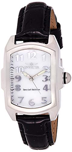 Mother-of-Pearl Dial Shiny Leather Interchangeable Watch Set