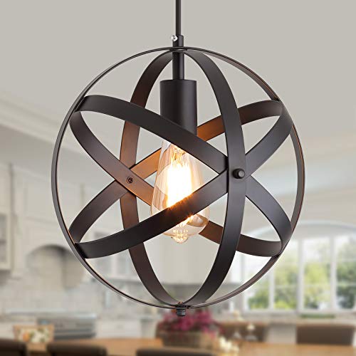 Globe Modern Industrial Pendant Light Fixtures