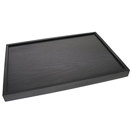 Black Serving Tray with Handle