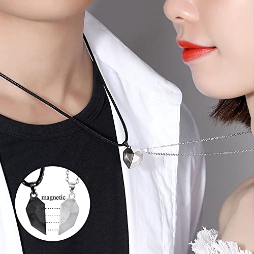 4Pcs Magnetic Couples Beads Bracelet & Necklace