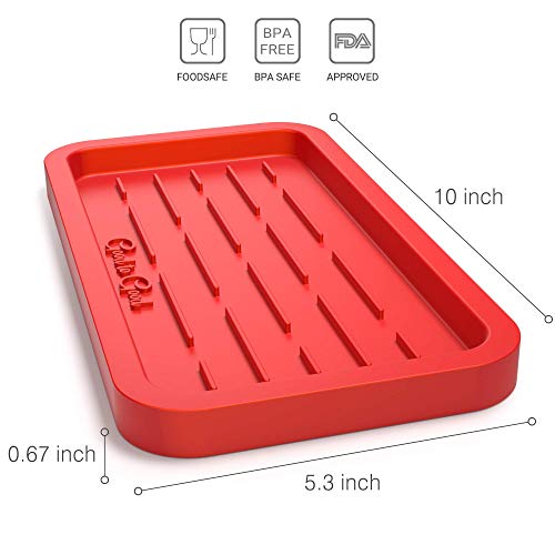 Sponges Holder - Kitchen Sink Organizer Silicone Tray