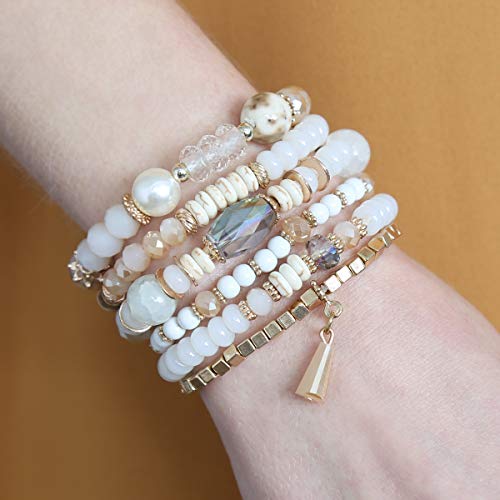 Bead Multi Layer Versatile Statement Bracelets for Women