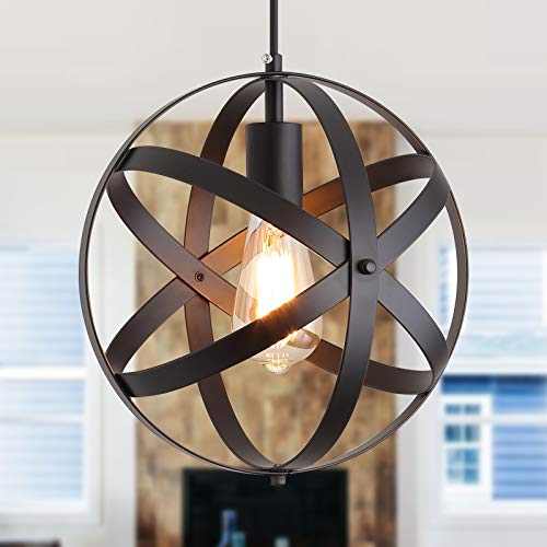 Globe Modern Industrial Pendant Light Fixtures