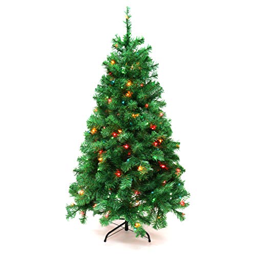 4 Feet 100 Pre Lit Christmas Tree