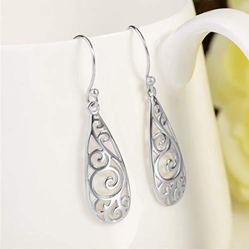 Geometric Dangle Drop Earrings for Women