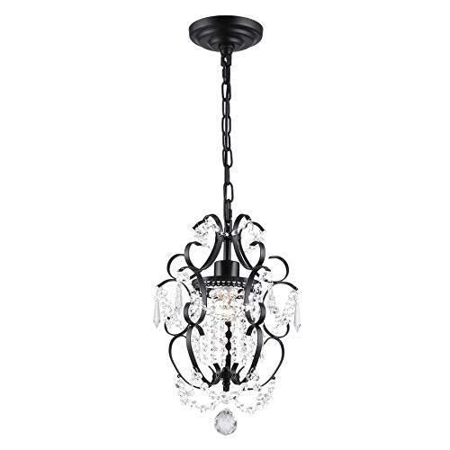 Elegant Mini Crystal Chandeliers Lighting 1-Light
