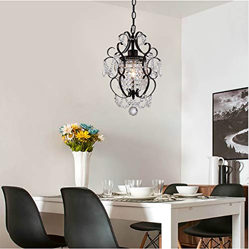 Elegant Mini Crystal Chandeliers Lighting 1-Light