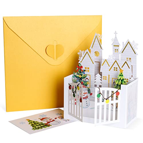 3D Pop Up Christmas Gift Cards