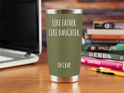 20oz Coffee Travel Tumbler/Mug - Funny Gift Idea for Dad for Fathers Day