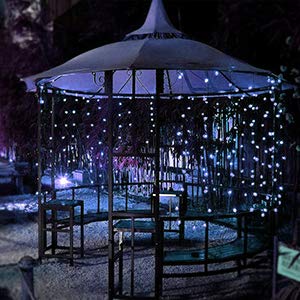 Solar String Lights 60 Led 35.6 Feet Crystal Globe  w/ 8 Lighting Modes