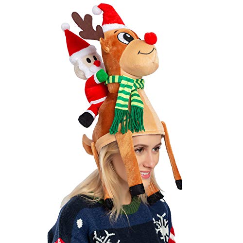 Christmas Reindeer Hat for Men/Women