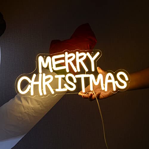 Merry Christmas LED Neon Sign Decoration