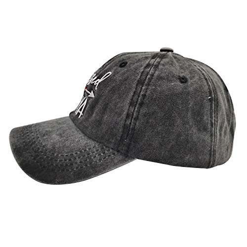 Embroidered Blessed Washed Cotton Baseball Cap for Men/Women