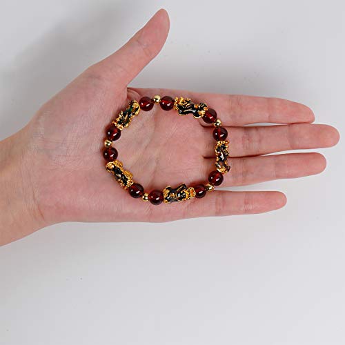 12 Pieces Feng Shui Bracelets Lucky Bracelet Temple Kai Guang  Amulet