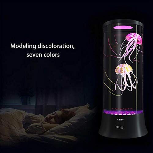 LED Fantasy Jellyfish Lava Lamp - 7 Color Setting Jellyfish Tank Mood Light