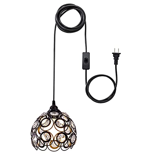 Plug in Pendant Hanging Light Industrial Fixtures