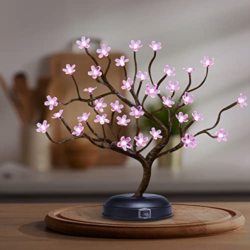 16Inch 36LED Cherry Blossom Bonsai Light